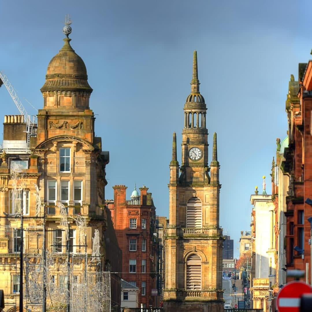 Modern And Refurbished Flat In Merchant City Glasgow Esterno foto