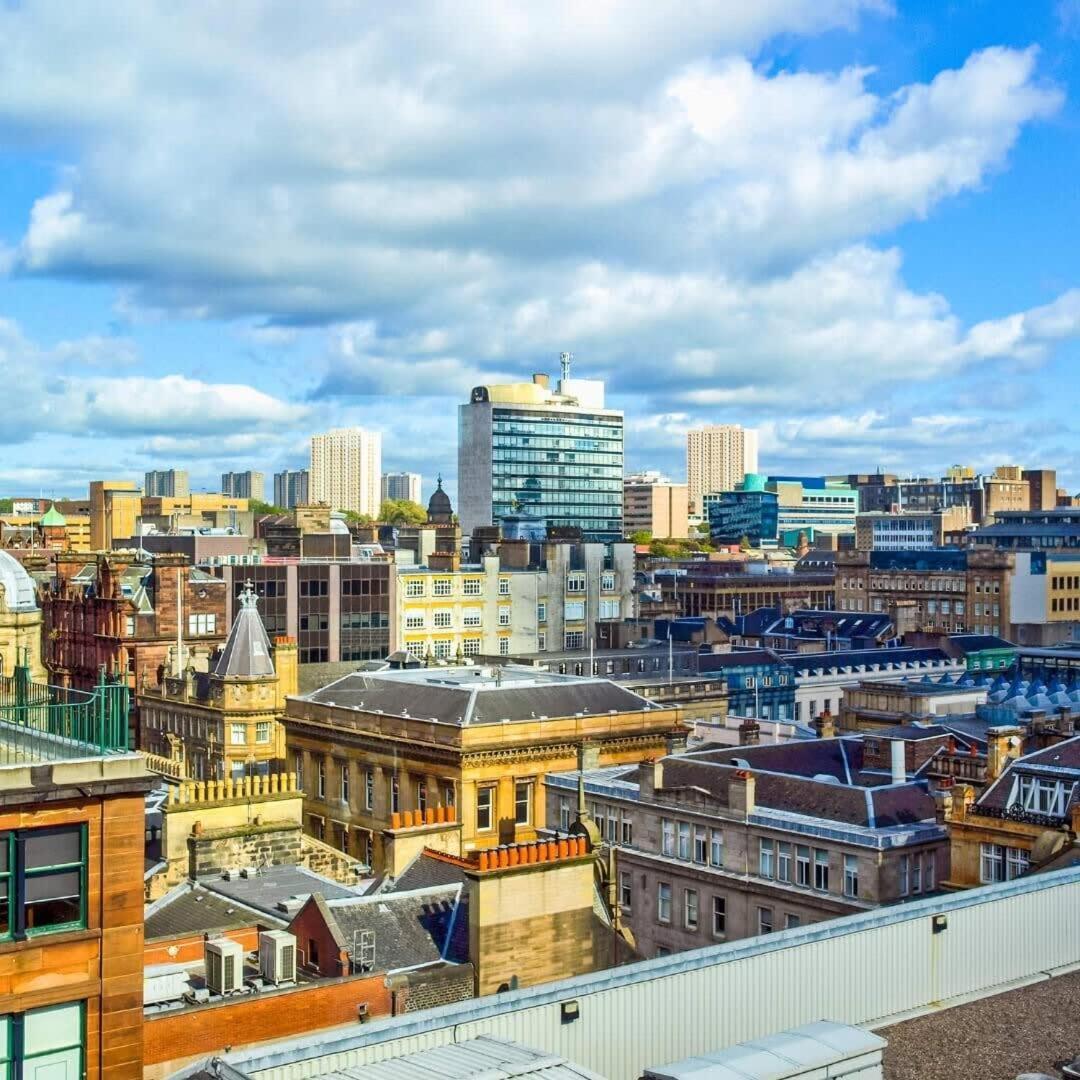 Modern And Refurbished Flat In Merchant City Glasgow Esterno foto