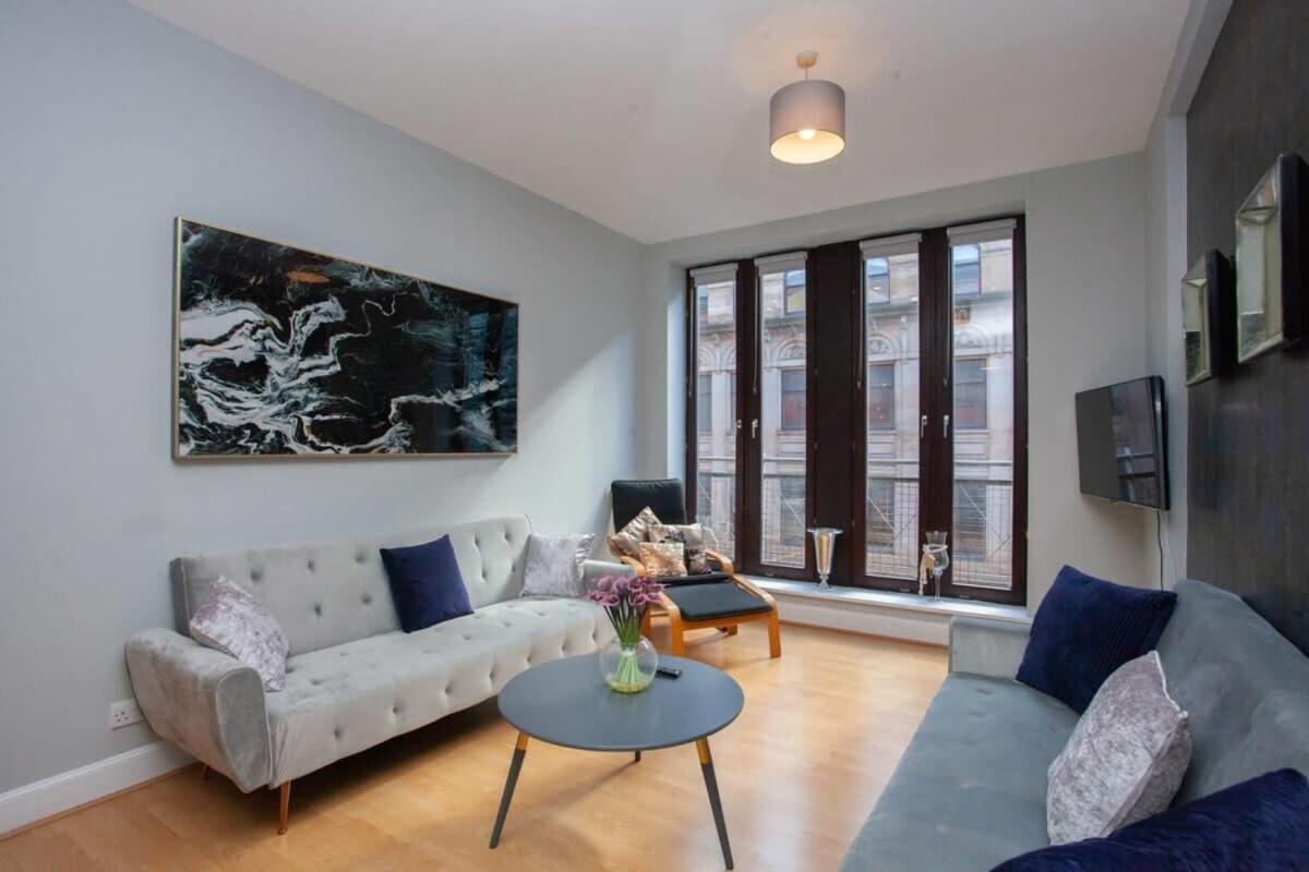 Modern And Refurbished Flat In Merchant City Glasgow Esterno foto
